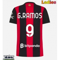 AC Milan Goncalo Ramos #9 Replica Home Shirt Ladies 2026-27 Short Sleeve
